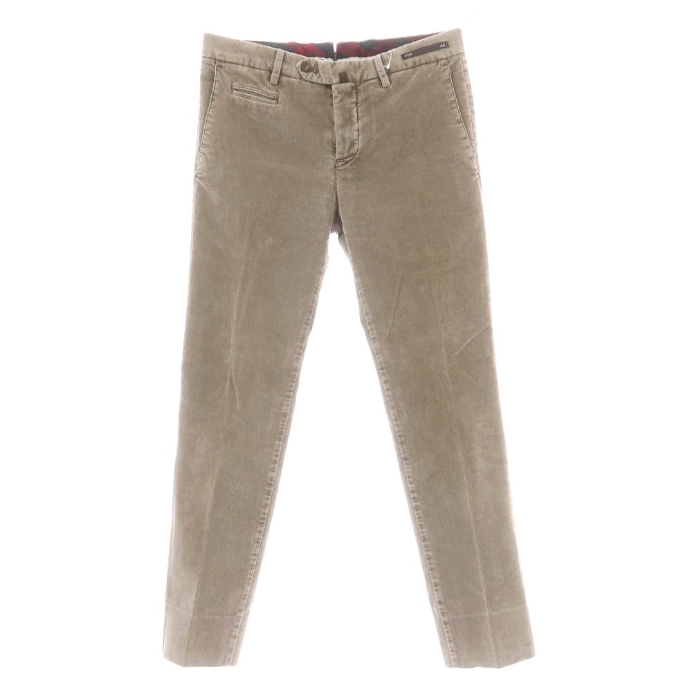 【中古】ピーティーゼロウーノ PT01 Aspen ストレッチ コットン コーデュロイパンツ ベージュ【 44 】【 状態ランクC 】【 メンズ 】