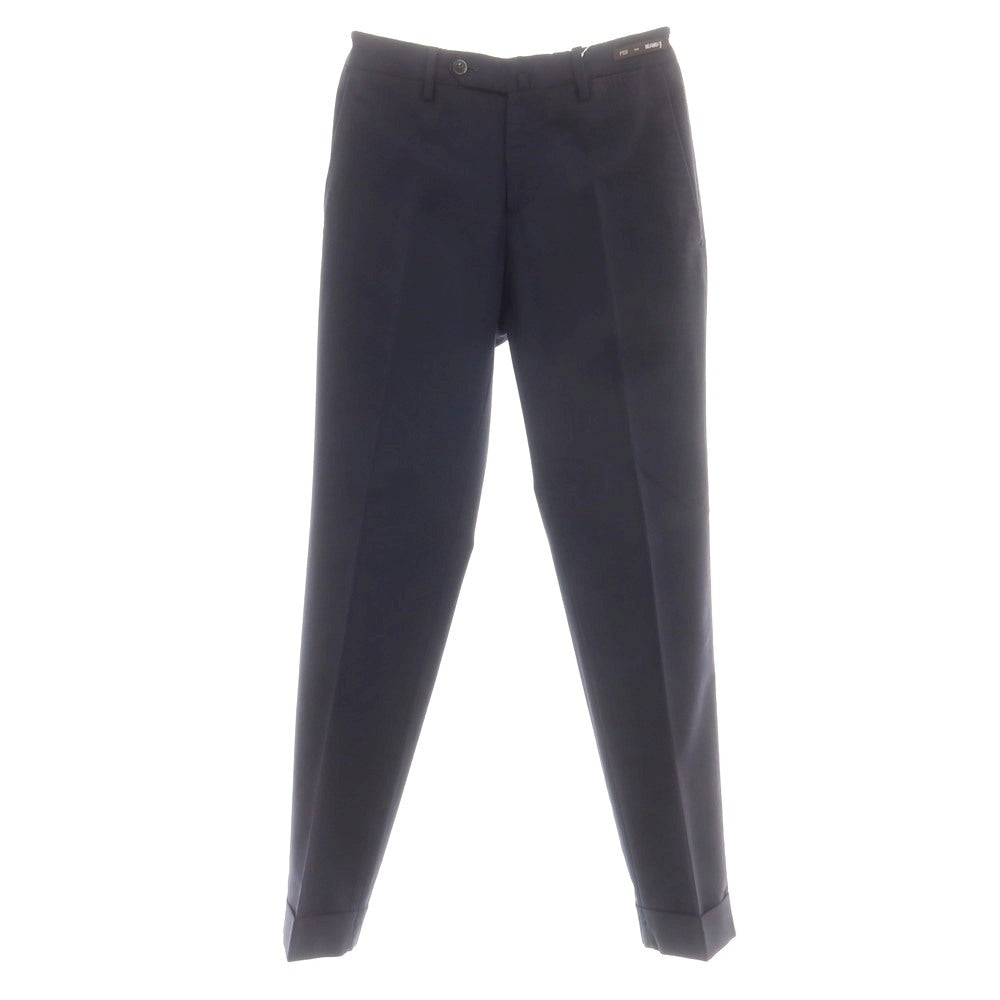 【中古】ピーティーゼロウーノ PT01 BEAMS F別注 ストレッチ ウール ドレススラックスパンツ ネイビー【 44 】【 状態ランクB 】【 メンズ 】