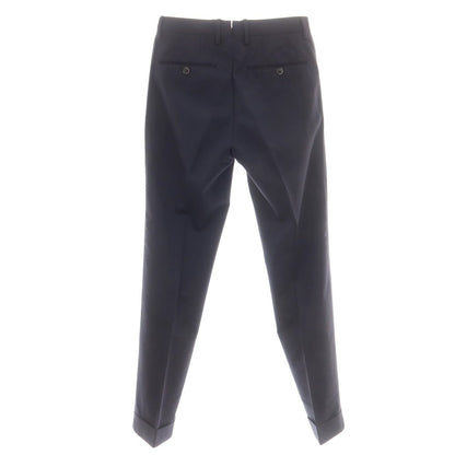 【中古】ピーティーゼロウーノ PT01 BEAMS F別注 ストレッチ ウール ドレススラックスパンツ ネイビー【 44 】【 状態ランクB 】【 メンズ 】