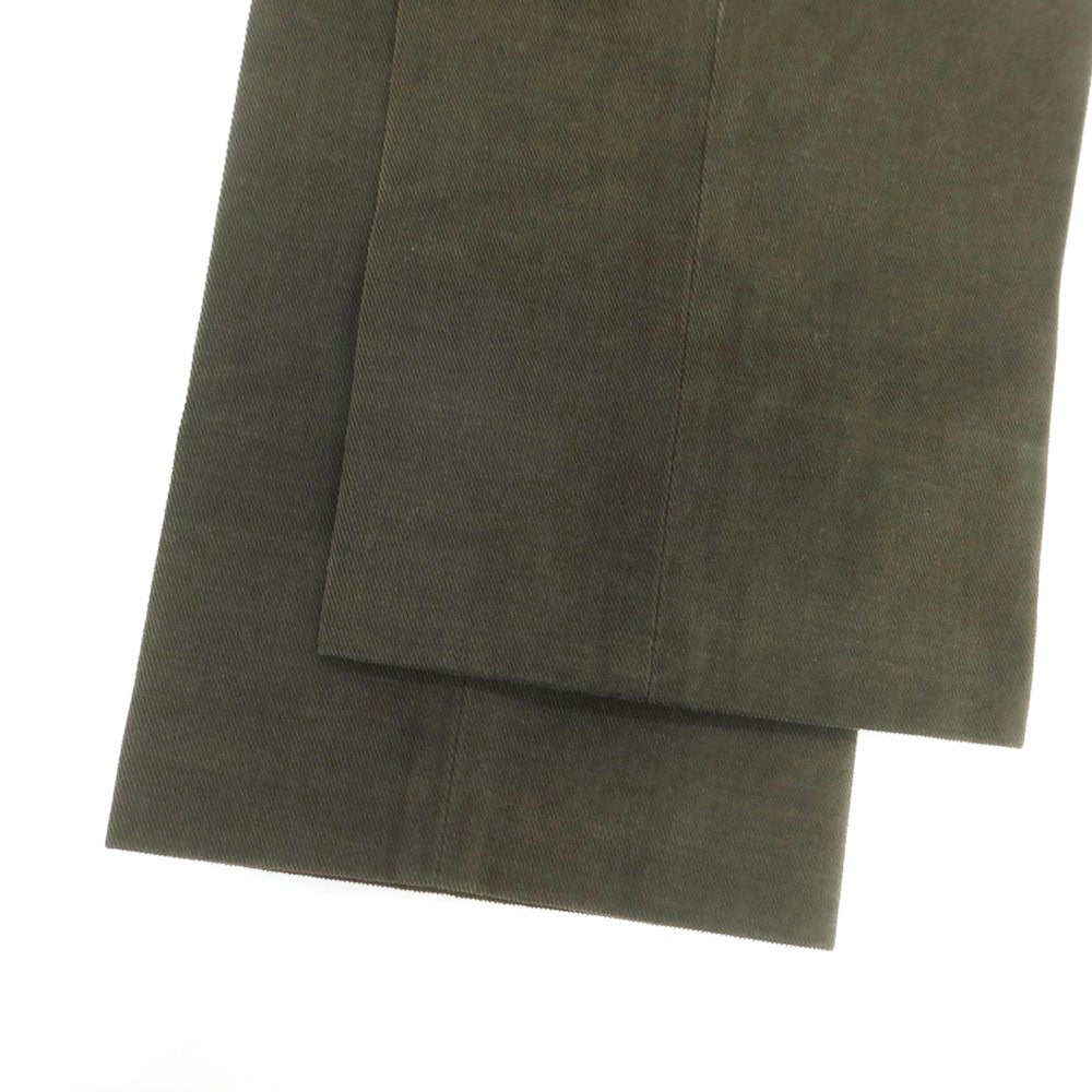 【中古】インコテックス INCOTEX BEAMS F別注 コットン カジュアルスラックスパンツ オリーブグリーン【 44 】【 状態ランクC 】【 メンズ 】