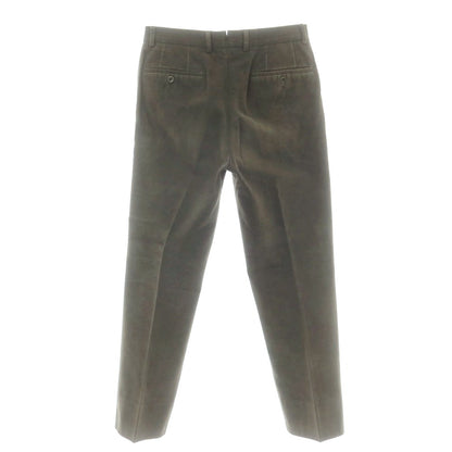 【中古】インコテックス INCOTEX BEAMS F別注 コットン カジュアルスラックスパンツ オリーブグリーン【 44 】【 状態ランクC 】【 メンズ 】