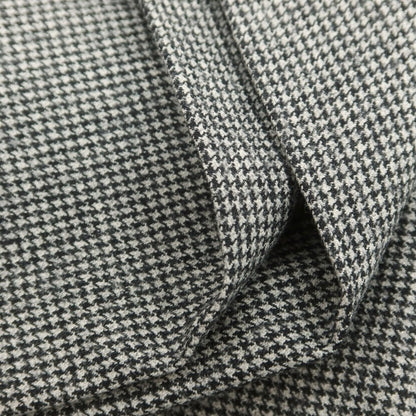 【中古】スーツカンパニー THE SUIT COMPANY ウールポリエステル ハウンドトゥース ドレススラックスパンツ グレー【 M（79cm） 】【 状態ランクB 】【 メンズ 】