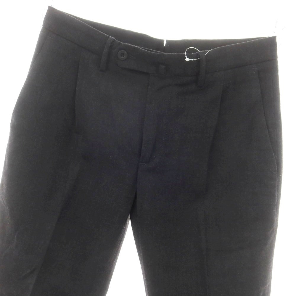 【中古】シビリア SIVIGLIA ウールポリエステル ドレススラックスパンツ チャコール【 31 】【 状態ランクC 】【 メンズ 】