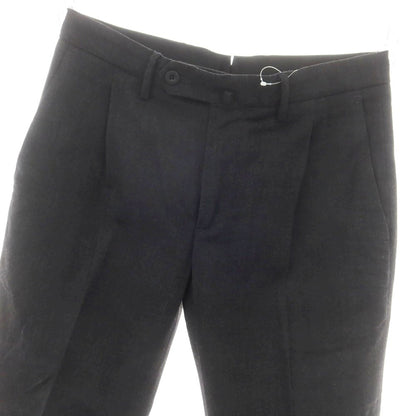 【中古】シビリア SIVIGLIA ウールポリエステル ドレススラックスパンツ チャコール【 31 】【 状態ランクC 】【 メンズ 】