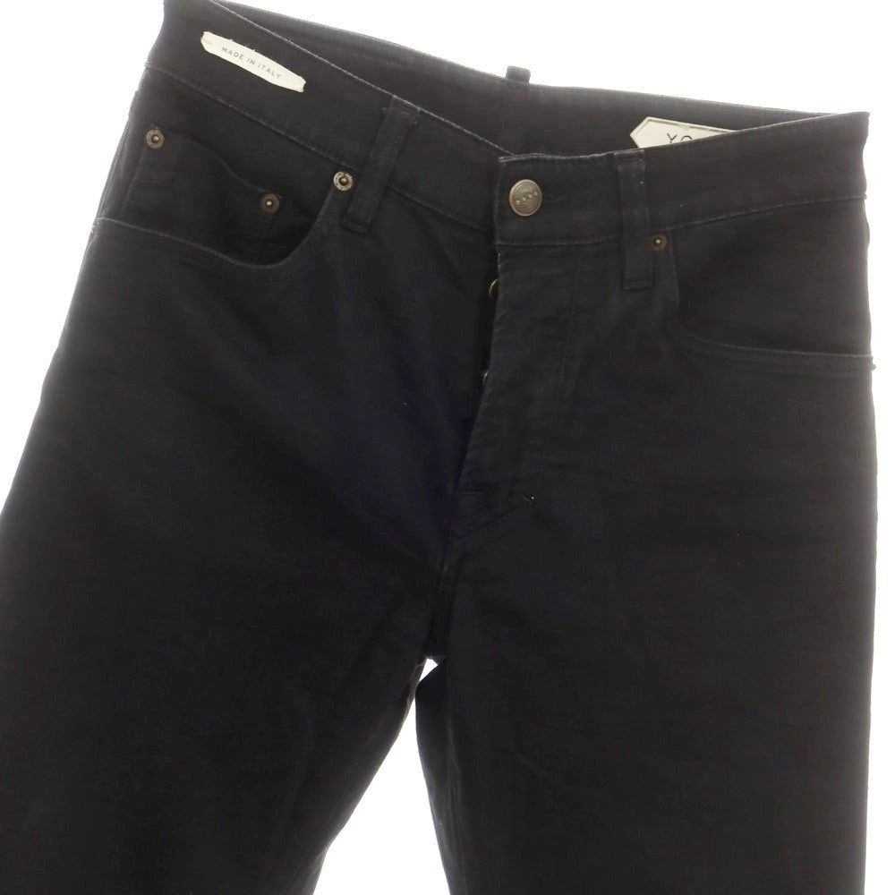 【中古】イカイ YCHAI ストレッチ コットン ジーンズ デニムパンツ ブラック【 29 】【 状態ランクC 】【 メンズ 】