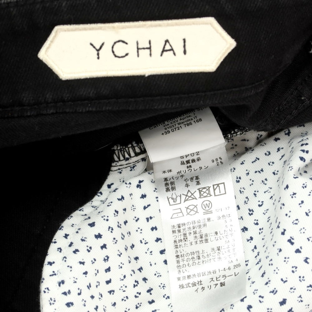 【中古】イカイ YCHAI ストレッチ コットン ジーンズ デニムパンツ ブラック【 29 】【 状態ランクC 】【 メンズ 】[EPD]