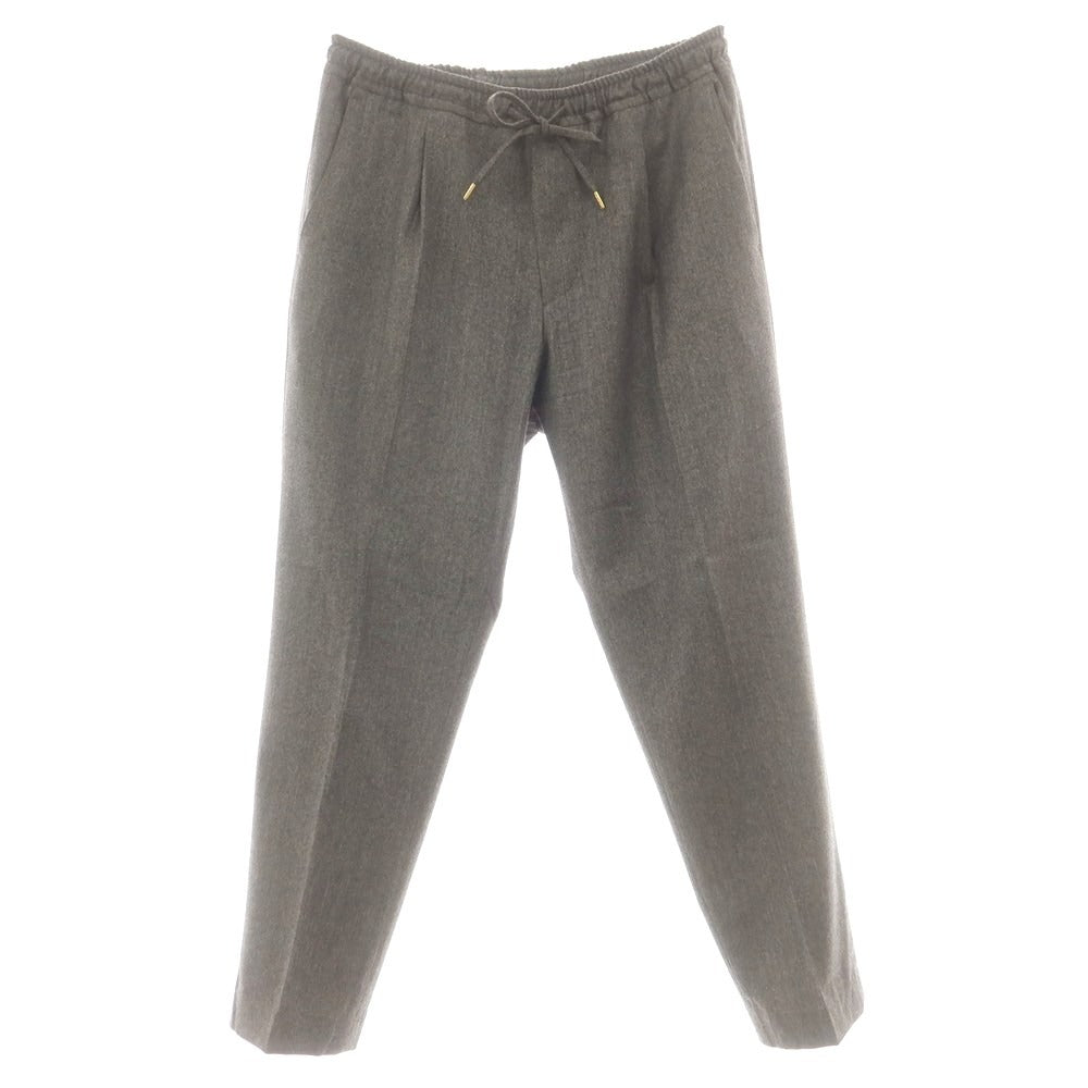 【中古】ブリリア1949 BRIGLIA 1949 ウール イージーパンツ ブラウン【 48 】【 状態ランクB 】【 メンズ 】