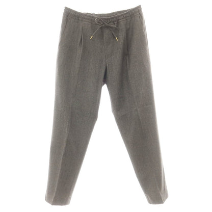 【中古】ブリリア1949 BRIGLIA 1949 ウール イージーパンツ ブラウン【 48 】【 状態ランクB 】【 メンズ 】