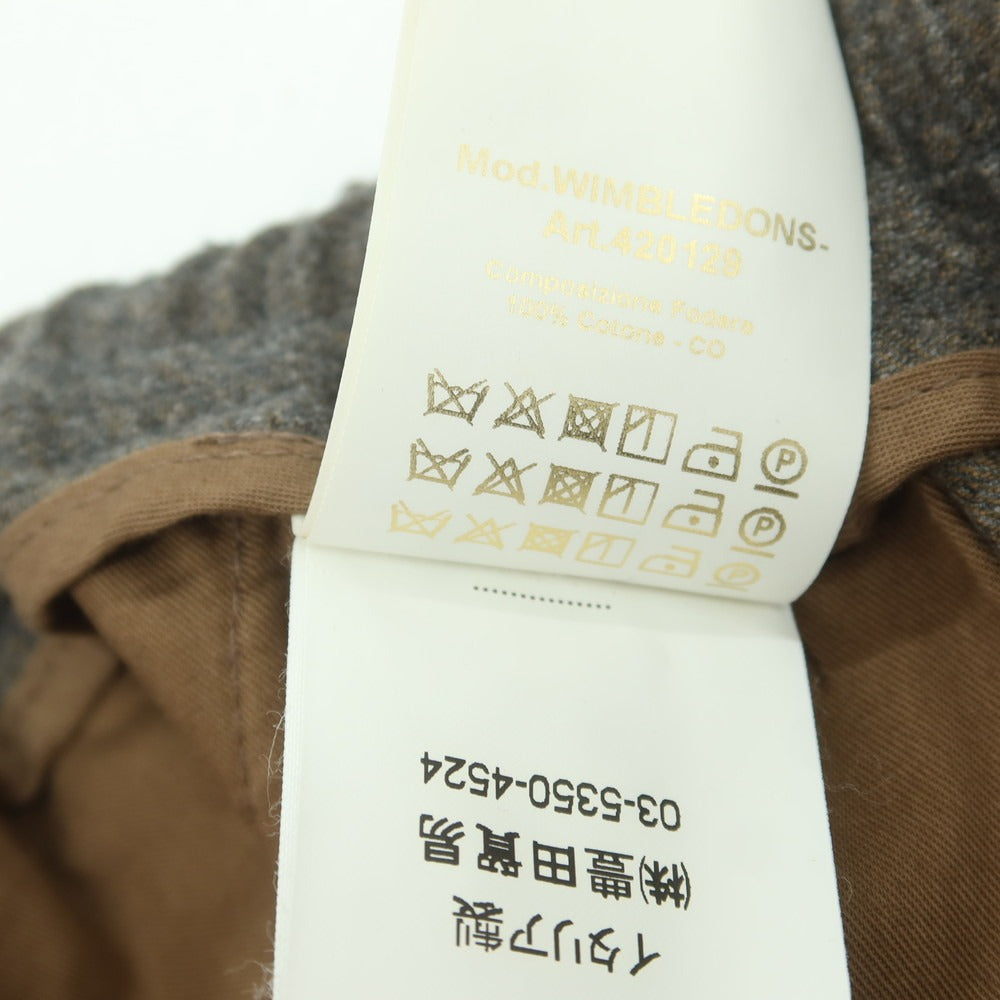 【中古】ブリリア1949 BRIGLIA 1949 ウール イージーパンツ ブラウン【 48 】【 状態ランクB 】【 メンズ 】