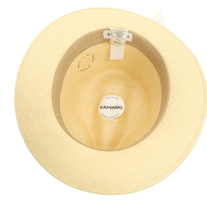 【中古】ヘレンカミンスキー HELEN KAMINSKI 中折れ パナマハット 帽子 ベージュ【サイズLARGE】【 状態ランクA 】【 メンズ 】
