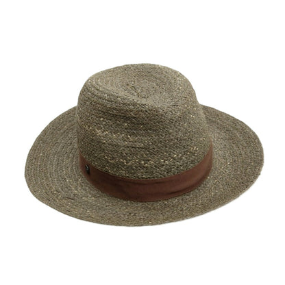 【中古】ヘレンカミンスキー HELEN KAMINSKI 中折れ ハット 帽子 カーキ【サイズLARGE】【 状態ランクB 】【 メンズ 】