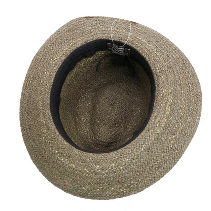 【中古】ヘレンカミンスキー HELEN KAMINSKI 中折れ ハット 帽子 カーキ【サイズLARGE】【 状態ランクB 】【 メンズ 】