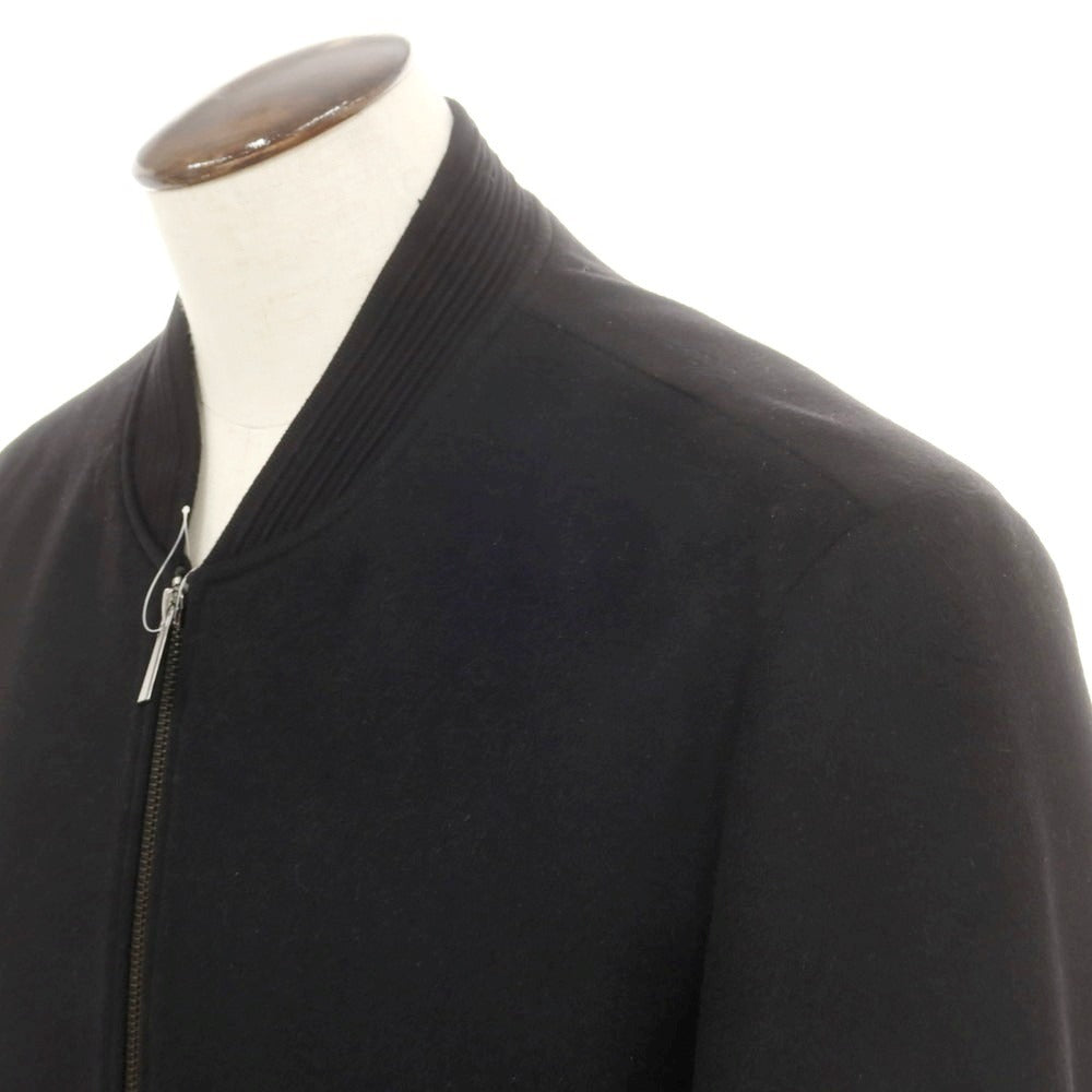 【中古】ロベルトカバーニ ROBERT CAVANI ウール ジップアップブルゾン ブラック【 54 】【 状態ランクA 】【 メンズ 】