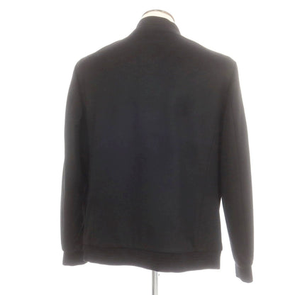 【中古】ロベルトカバーニ ROBERT CAVANI ウール ジップアップブルゾン ブラック【 54 】【 状態ランクA 】【 メンズ 】