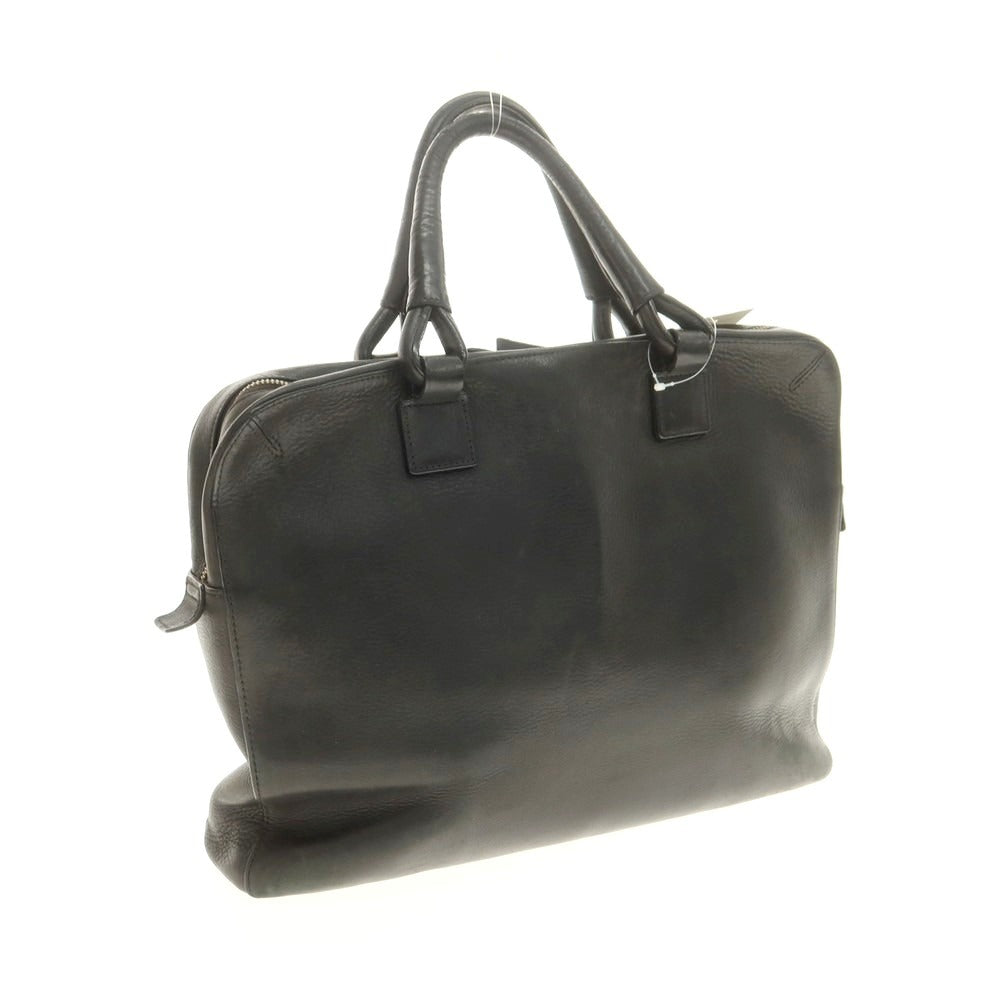 【中古】ダンヒル Dunhill レザー ブリーフケース ブラック【 状態ランクC 】【 メンズ 】