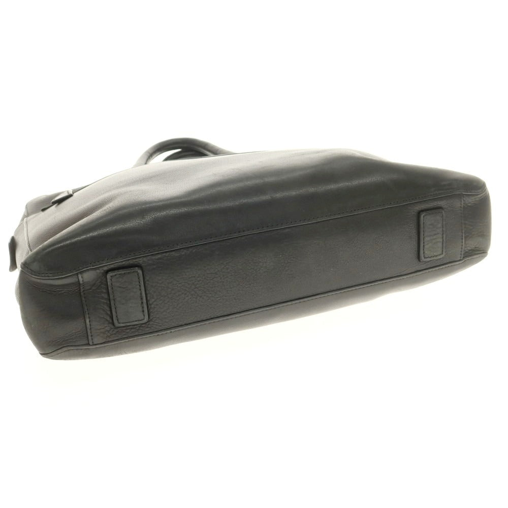 【中古】ダンヒル Dunhill レザー ブリーフケース ブラック【 状態ランクC 】【 メンズ 】