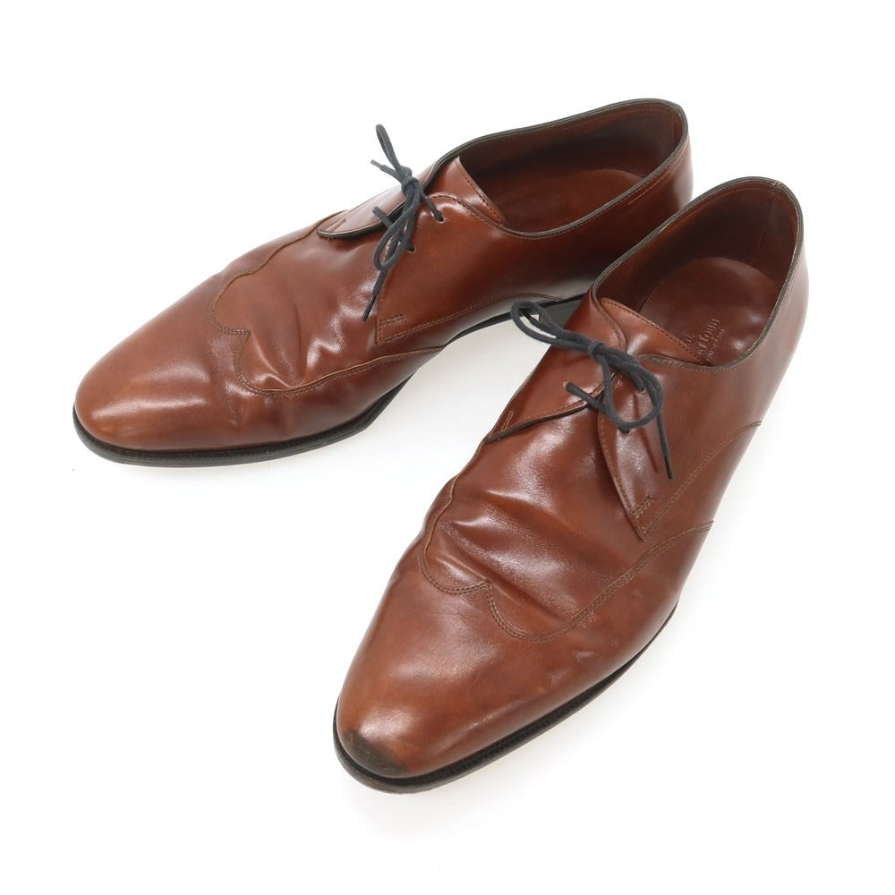 【中古】ジョンロブ John Lobb WARWICK DARBY ブラインドブローグ ドレスシューズ ブラウン【 10 1/2E 】【 状態ランクC 】【 メンズ 】