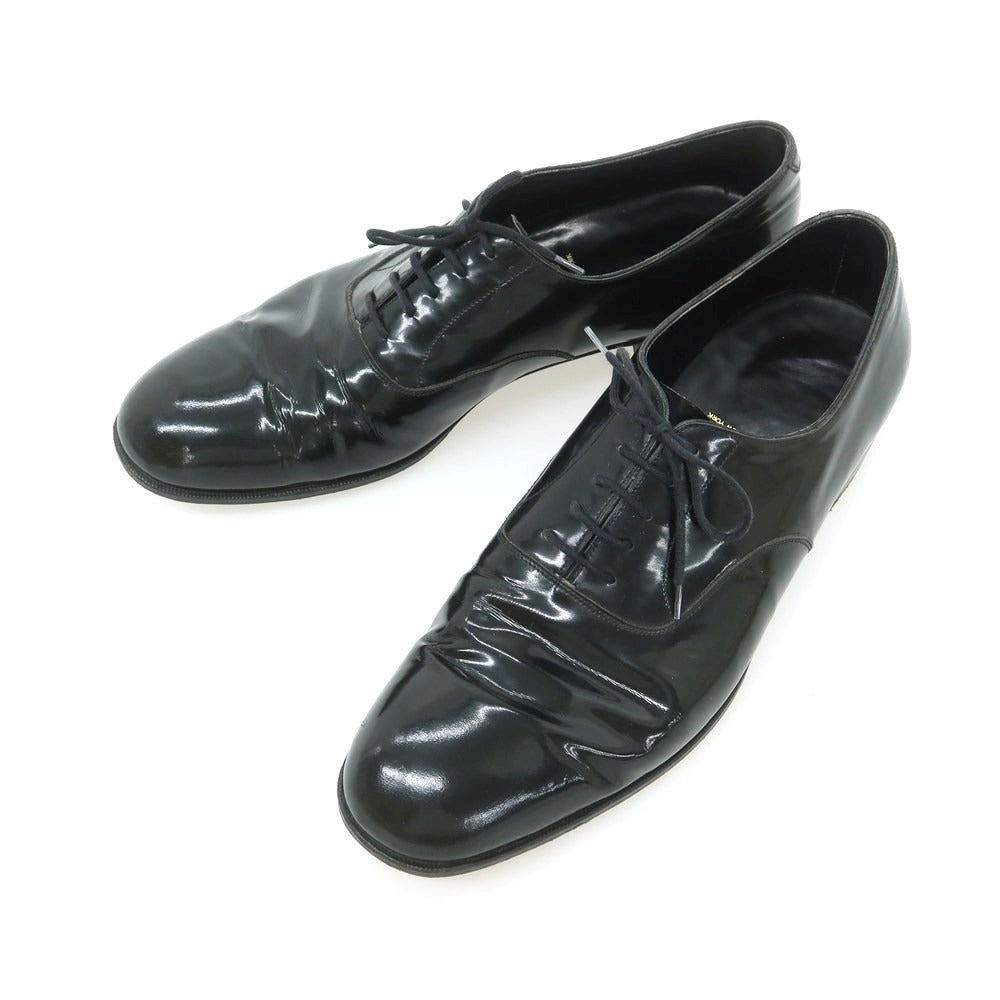 【中古】ジョンロブ John Lobb ヴィンテージ スリーワラント パテント ドレスシューズ ブラック【 表記なし（11位） 】【 状態ランクC 】【 メンズ 】