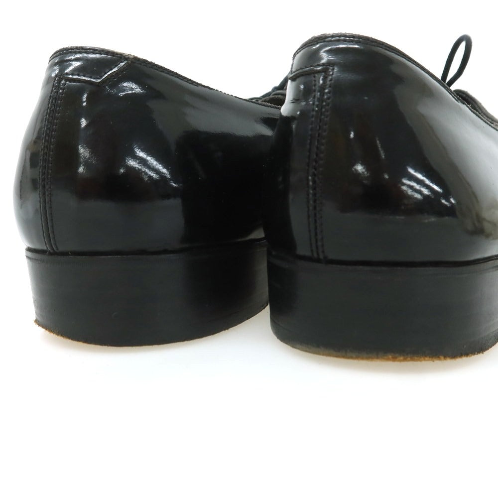 【中古】ジョンロブ John Lobb ヴィンテージ スリーワラント パテント ドレスシューズ ブラック【 表記なし（11位） 】【 状態ランクC 】【 メンズ 】