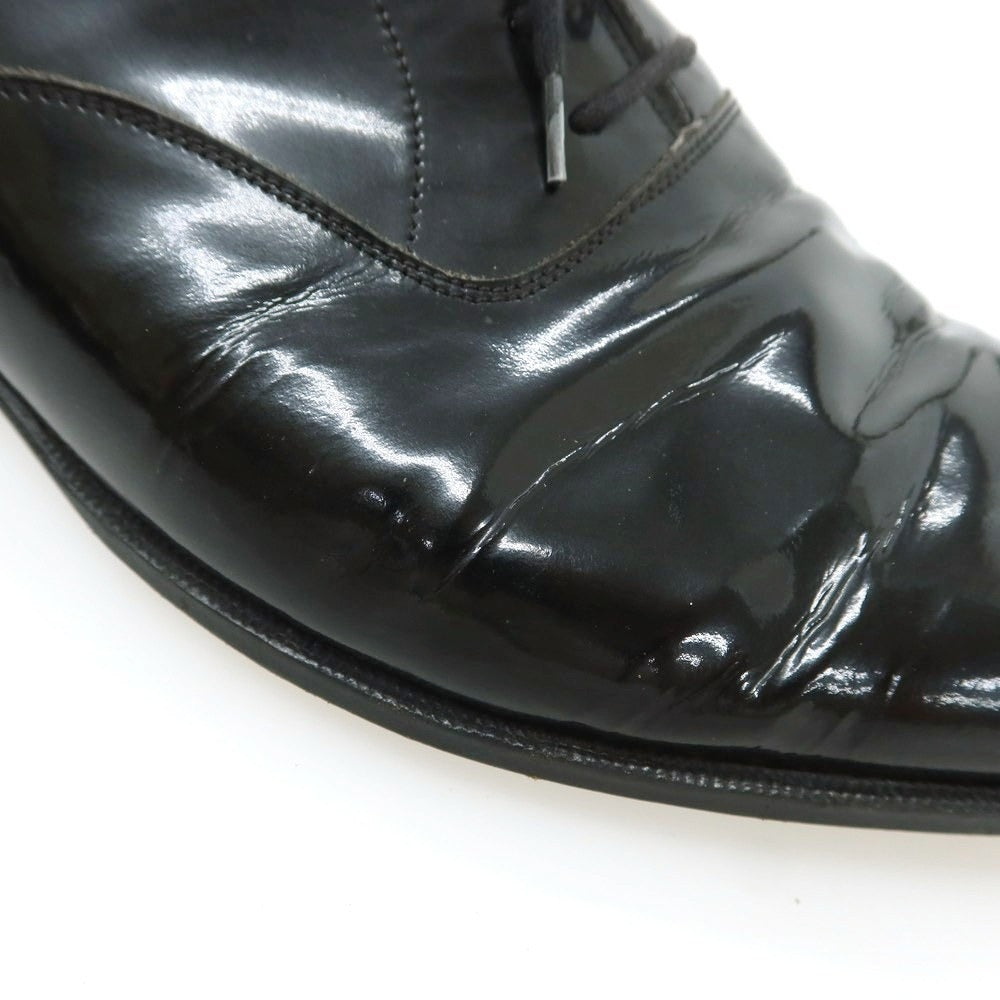 【中古】ジョンロブ John Lobb ヴィンテージ スリーワラント パテント ドレスシューズ ブラック【 表記なし（11位） 】【 状態ランクC 】【 メンズ 】