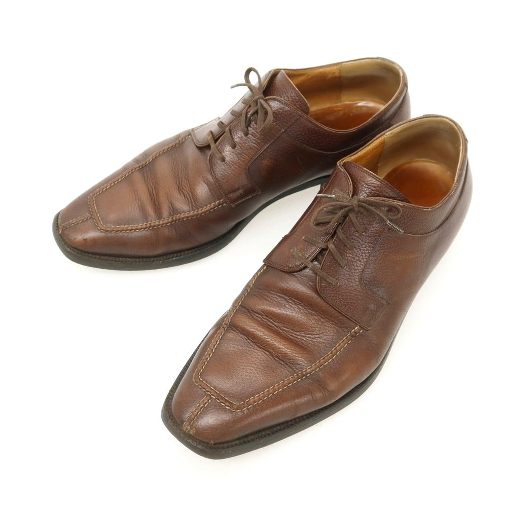 【中古】ステファノベーメル Stefano Bemer ドレスシューズ ブラウン【 45 】【 状態ランクC 】【 メンズ 】