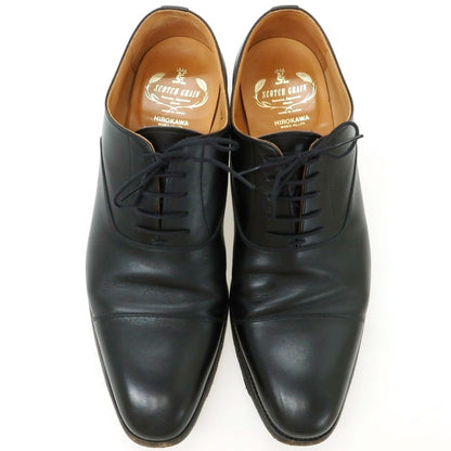 【中古】スコッチグレイン SCOTCH GRAIN ストレートチップ ドレスシューズ ブラック【 表記27（28位） 】【 状態ランクB 】【 メンズ 】