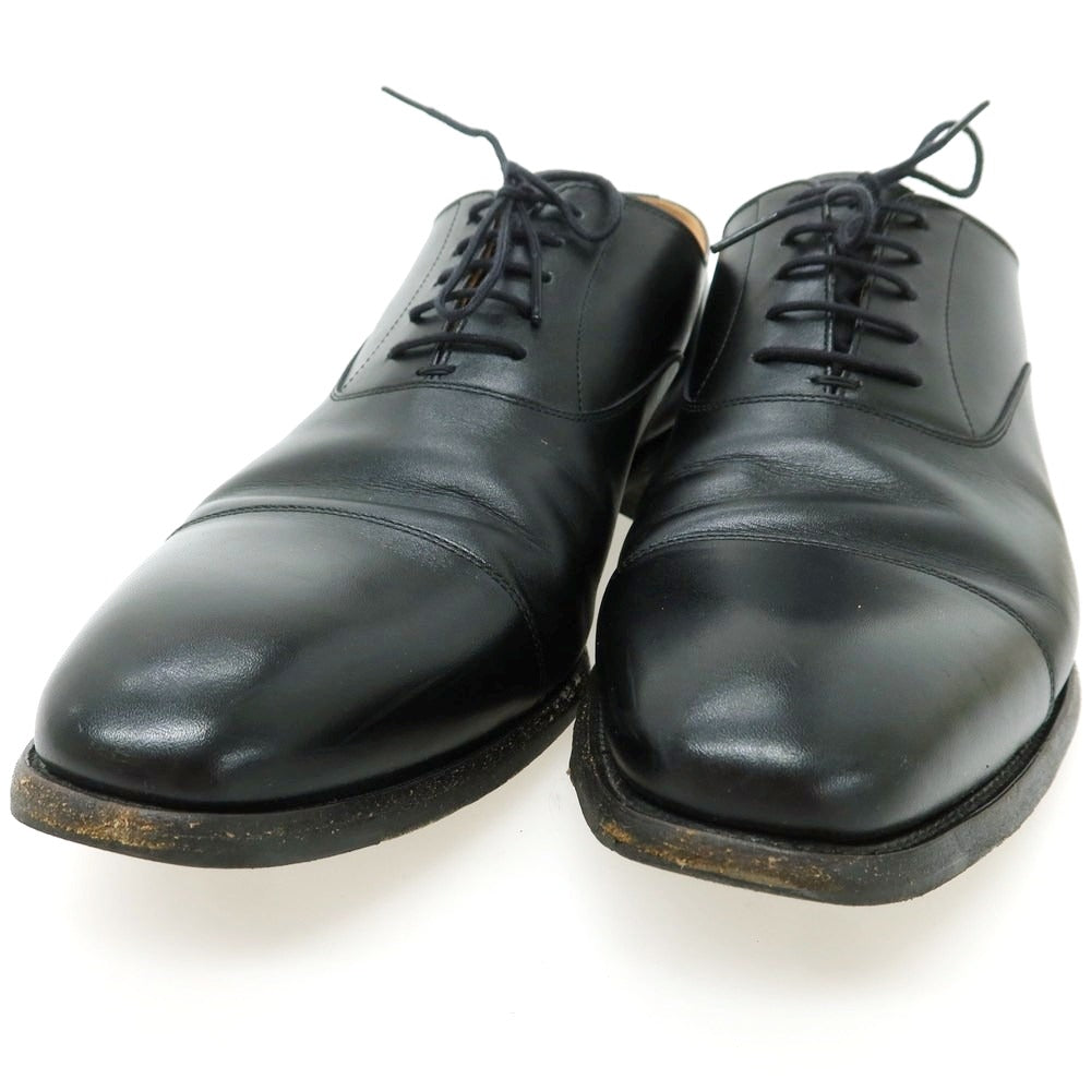 【中古】スコッチグレイン SCOTCH GRAIN ストレートチップ ドレスシューズ ブラック【 表記27（28位） 】【 状態ランクB 】【 メンズ 】