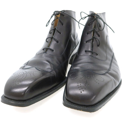 【中古】ベルルッティ Berluti ウイングチップ ブーツ ブラック【 表記なし（10 1/2位） 】【 状態ランクB 】【 メンズ 】