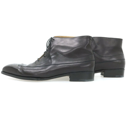 【中古】ベルルッティ Berluti ウイングチップ ブーツ ブラック【 表記なし（10 1/2位） 】【 状態ランクB 】【 メンズ 】