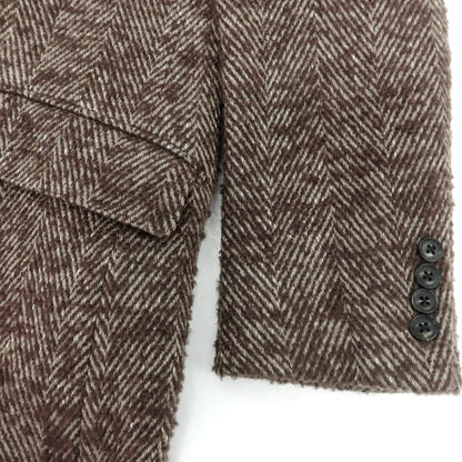 【中古】リチャードジェームス RICHARD JAMES ウールナイロン チェスターフィールドコート グレイッシュブラウン系【 38 】【 状態ランクB 】【 メンズ 】