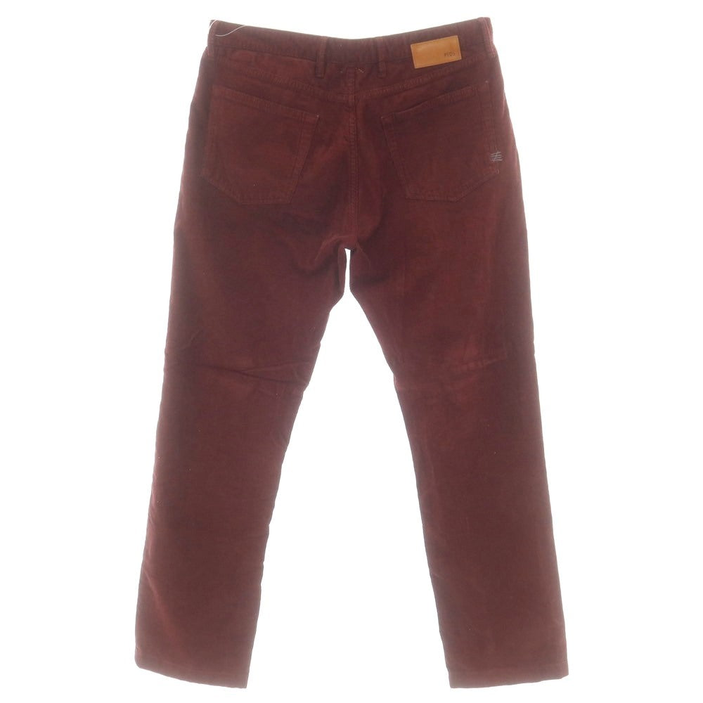 【中古】ピーティーゼロチンクエ PT05 GRUNGE ストレッチ コットン コーデュロイパンツ ワインレッド【 サイズ32 】【 状態ランクB 】【 メンズ 】 [CPD]