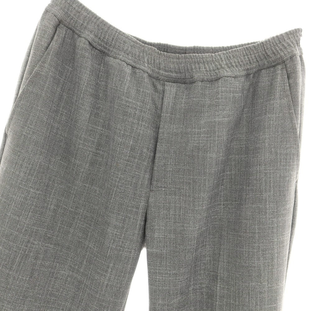 【中古】グリーンレーベルリラクシング green label relaxing ストレッチ ポリエステルレーヨン イージースラックスパンツ グレー【 M 】【 状態ランクB 】【 メンズ 】