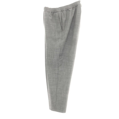【中古】グリーンレーベルリラクシング green label relaxing ストレッチ ポリエステルレーヨン イージースラックスパンツ グレー【 M 】【 状態ランクB 】【 メンズ 】