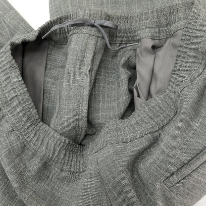 【中古】グリーンレーベルリラクシング green label relaxing ストレッチ ポリエステルレーヨン イージースラックスパンツ グレー【 M 】【 状態ランクB 】【 メンズ 】
