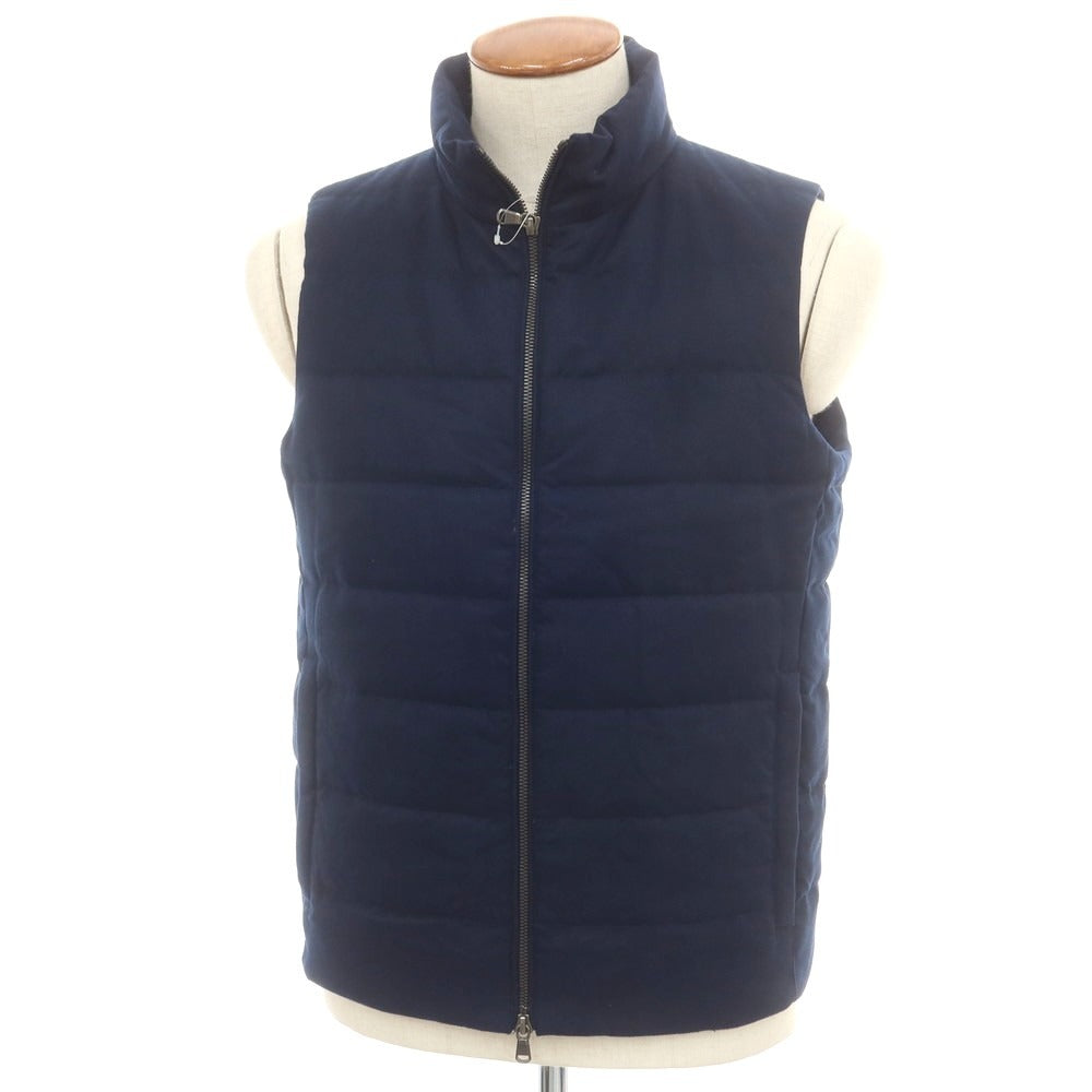 【中古】ダーバン D’URBAN ポリエステル ダウンベスト ネイビー【 M 】【 状態ランクB 】【 メンズ 】