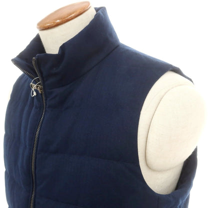 【中古】ダーバン D’URBAN ポリエステル ダウンベスト ネイビー【 M 】【 状態ランクB 】【 メンズ 】