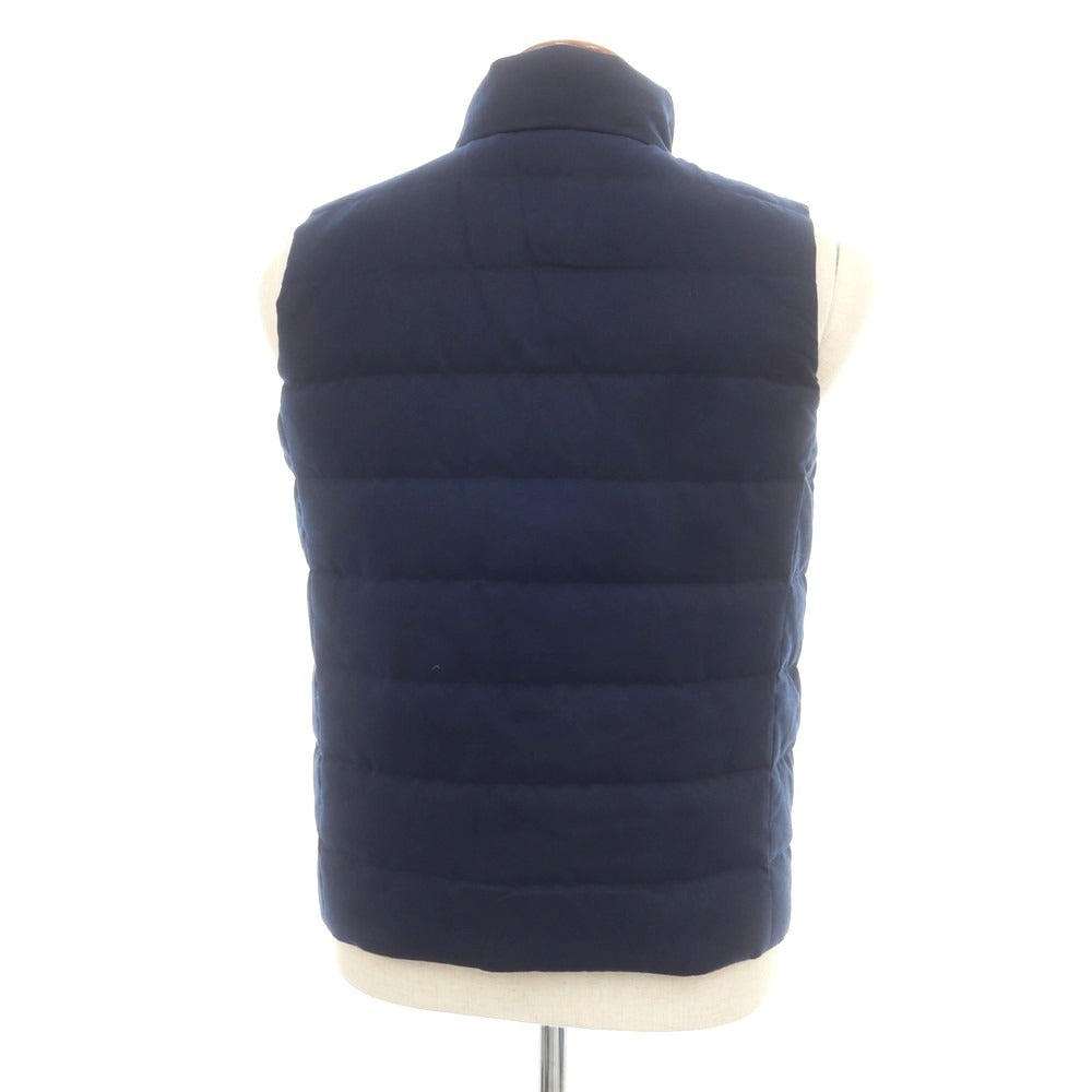 【中古】ダーバン D’URBAN ポリエステル ダウンベスト ネイビー【 M 】【 状態ランクB 】【 メンズ 】