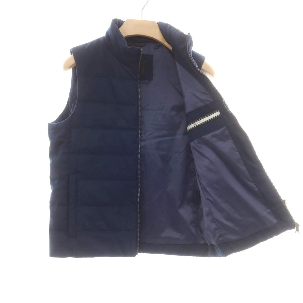 【中古】ダーバン D’URBAN ポリエステル ダウンベスト ネイビー【 M 】【 状態ランクB 】【 メンズ 】
