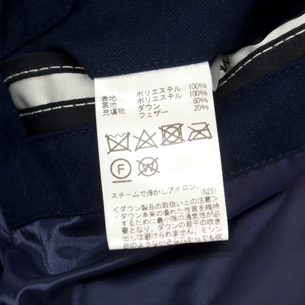 【中古】ダーバン D’URBAN ポリエステル ダウンベスト ネイビー【 M 】【 状態ランクB 】【 メンズ 】