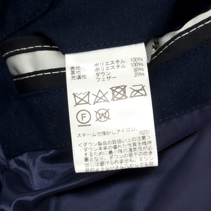 【中古】ダーバン D’URBAN ポリエステル ダウンベスト ネイビー【 M 】【 状態ランクB 】【 メンズ 】