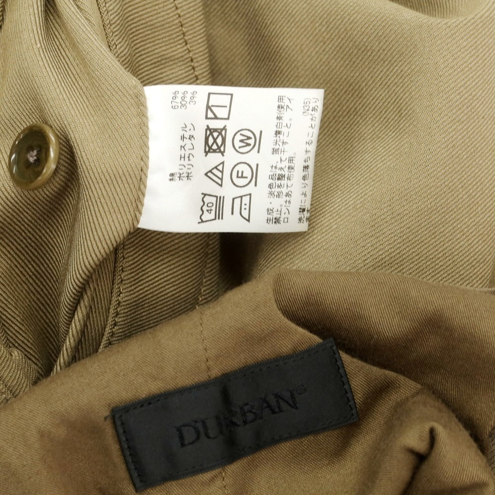 【中古】ダーバン D’URBAN ストレッチ コットンポリエステル カジュアルスラックスパンツ ベージュ【 82 】【 状態ランクA 】【 メンズ 】