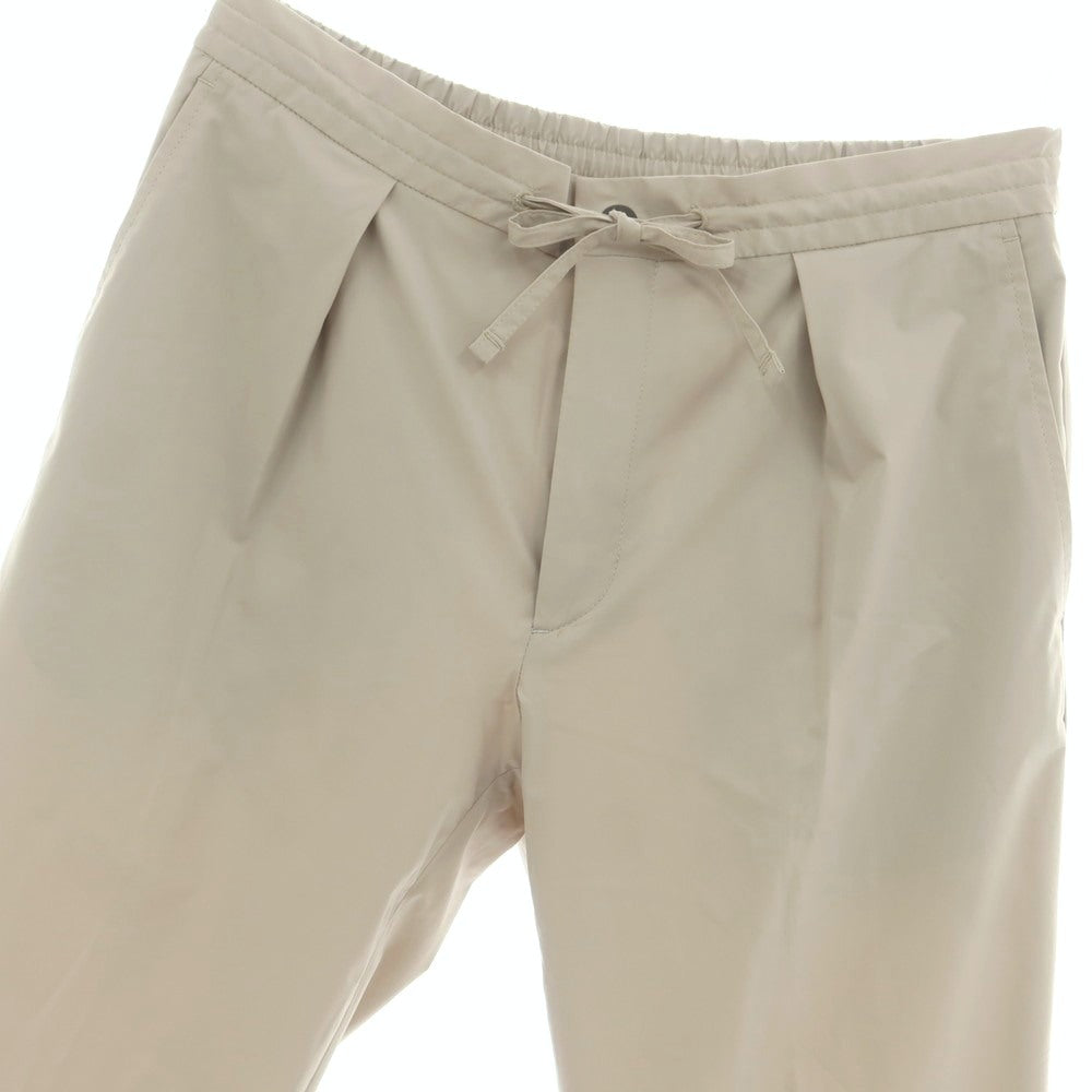 【中古】インコテックス スローウェア INCOTEX SLOWEAR TEKNOSARTORIAL ポリエステル イージースラックスパンツ ベージュ【 50 】【 状態ランクB 】【 メンズ 】