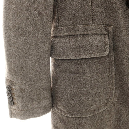 【中古】シーピーカンパニー C.P.Company ウールポリエステル 中綿 チェスターフィールドコート グレイッシュブラウン【 46 】【 状態ランクC 】【 メンズ 】