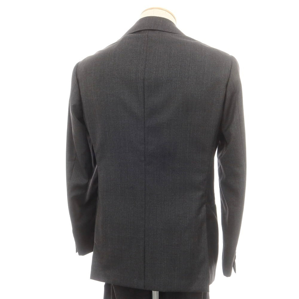 【中古】リングヂャケット RING JACKET ウール 3つボタンスーツ ダークグレー【 44 】【 状態ランクC 】【 メンズ 】