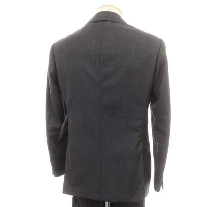 【中古】リングヂャケット RING JACKET ウール 3つボタンスーツ ダークグレー【 44 】【 状態ランクC 】【 メンズ 】