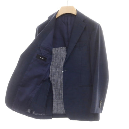 【中古】リングヂャケット RING JACKET ウール 3つボタンスーツ ネイビー【 44 】【 状態ランクC 】【 メンズ 】