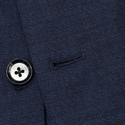 【中古】リングヂャケット RING JACKET ウール 3つボタンスーツ ネイビー【 44 】【 状態ランクC 】【 メンズ 】