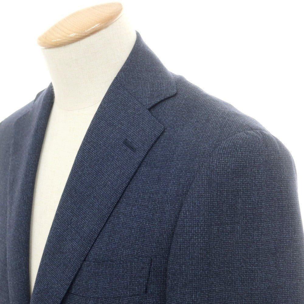 【中古】リングヂャケット RING JACKET ウール 3つボタンスーツ ネイビー系【 44 】【 状態ランクC 】【 メンズ 】