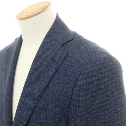 【中古】リングヂャケット RING JACKET ウール 3つボタンスーツ ネイビー系【 44 】【 状態ランクC 】【 メンズ 】