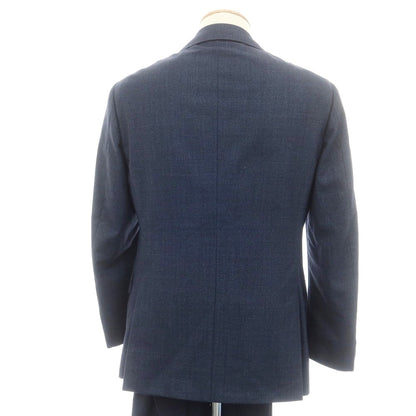 【中古】リングヂャケット RING JACKET ウール 3つボタンスーツ ネイビー系【 44 】【 状態ランクC 】【 メンズ 】